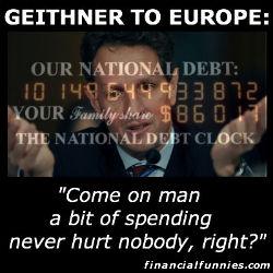 Geithner over Europa Geithner over Europa